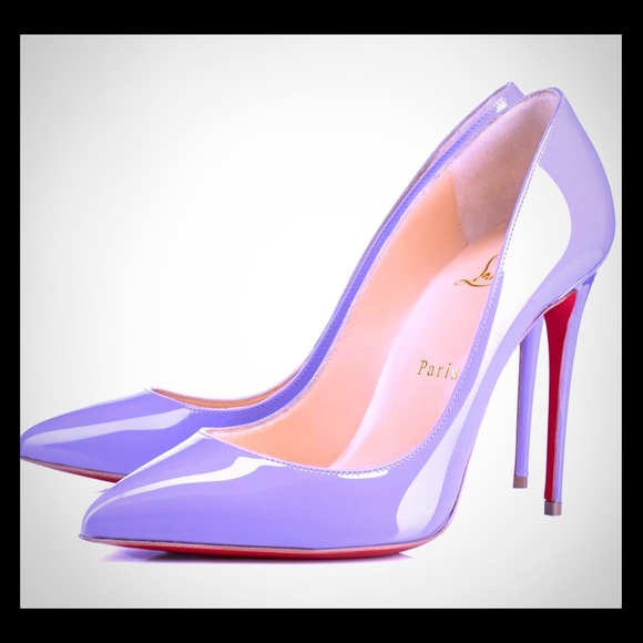 Christian Louboutin Shoes - Louboutin Pigalle Follies 100 Lavender Patent 39